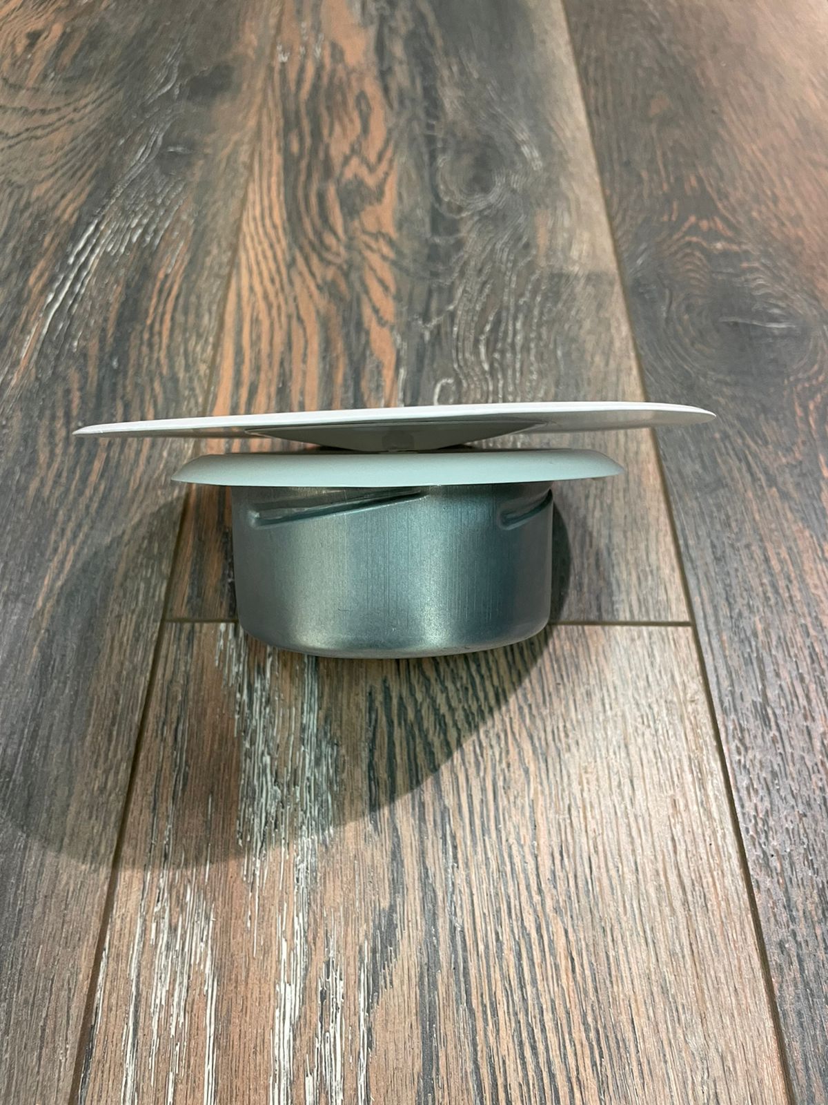 Диффузор стальной приточно-вытяжной FoZa PV-125 Белый матовый